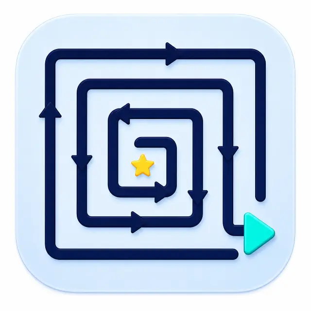 箭头迷途ICON