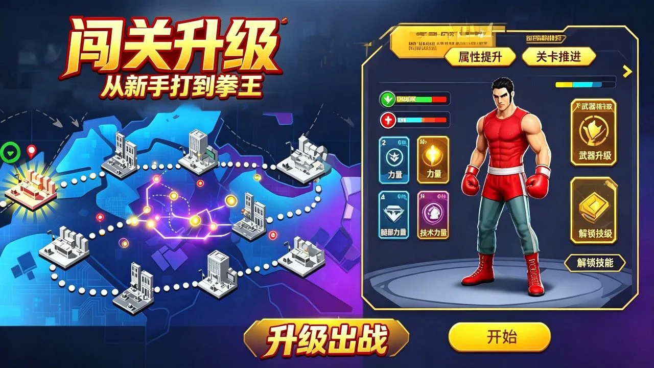 拳王格斗拳击游戏_5