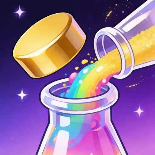 分类倒水瓶子游戏ICON