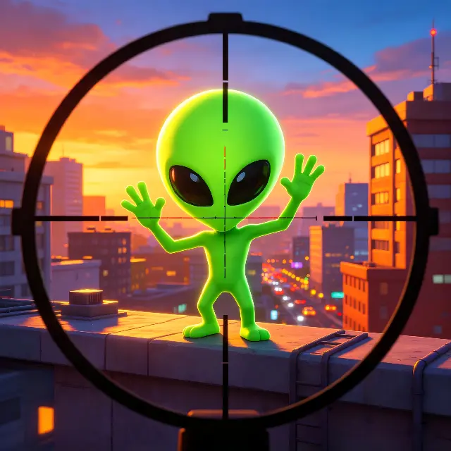 绿色外星人阻击ICON