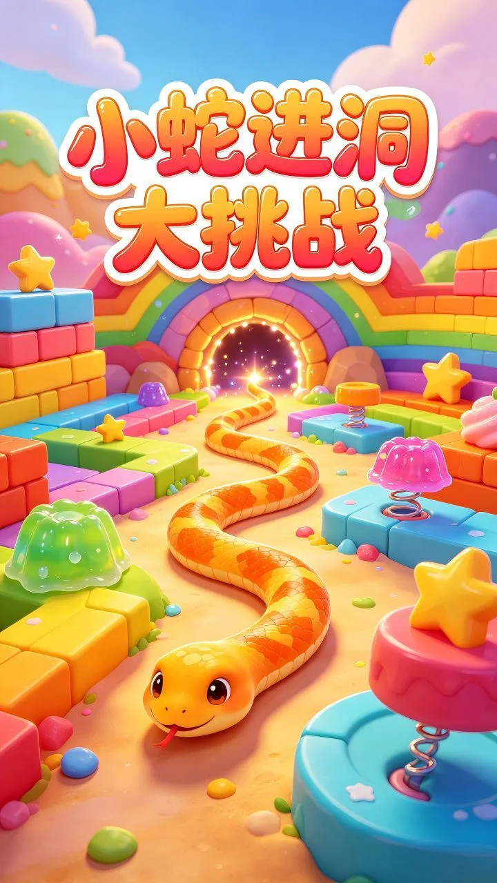 小蛇进洞大挑战_1