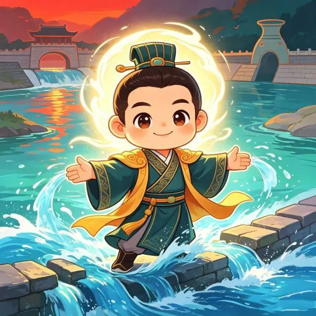 李冰治水ICON