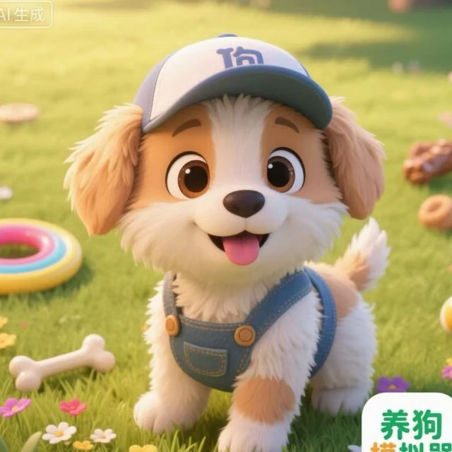 养狗狗一起玩ICON