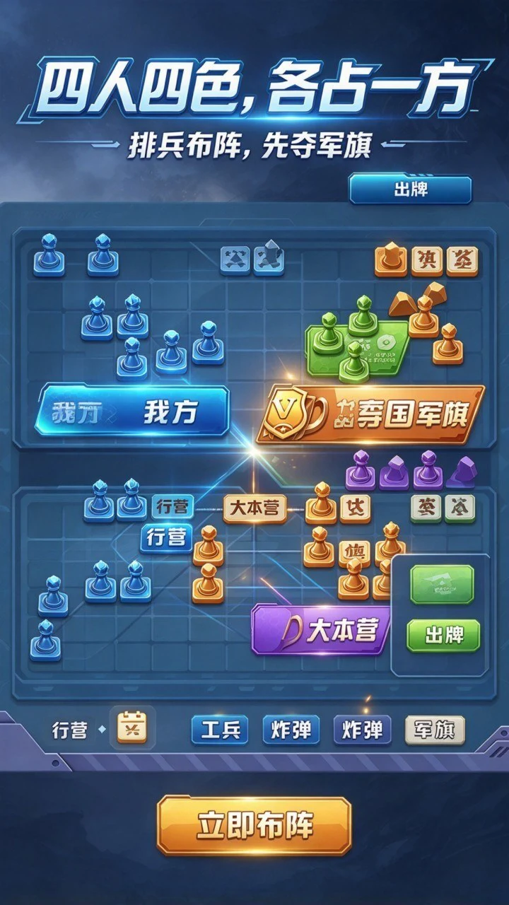 四人军棋对决_2