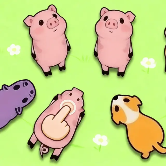 花小猪挪猪ICON