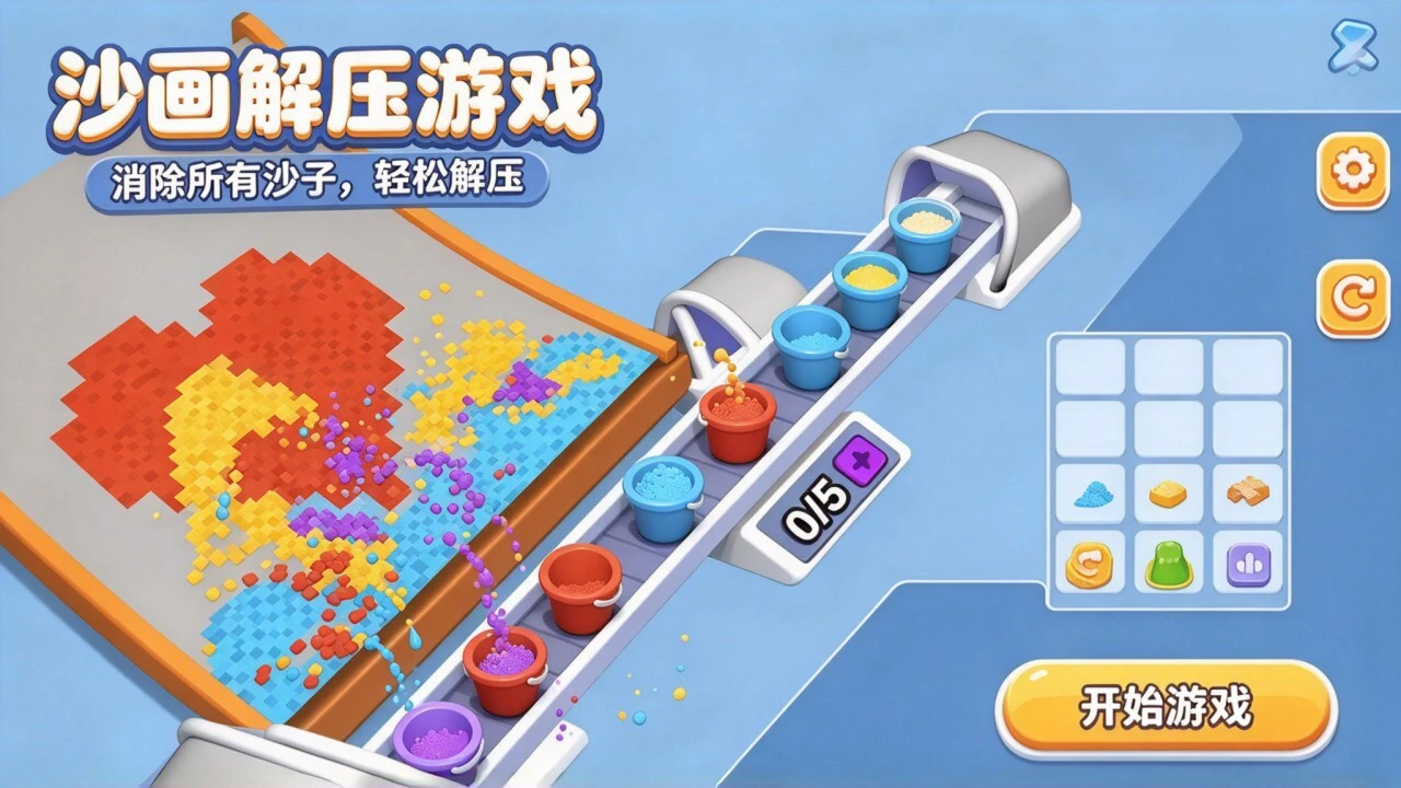 沙画解压游戏_4