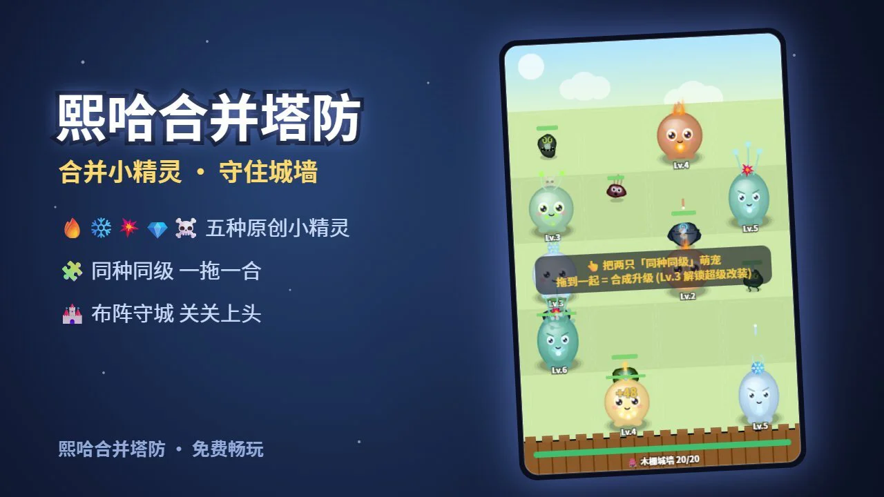 熙哈合并塔防_4