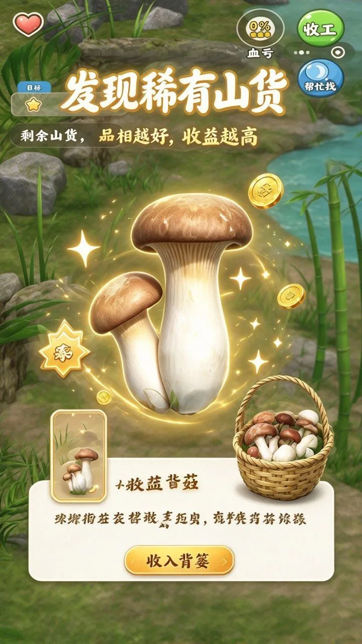 采蘑菇模拟器_3
