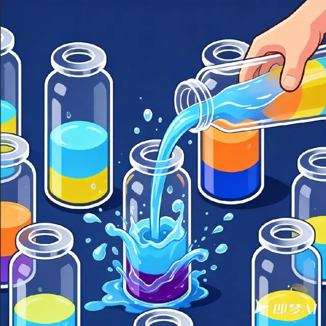 趣味倒水大挑战ICON