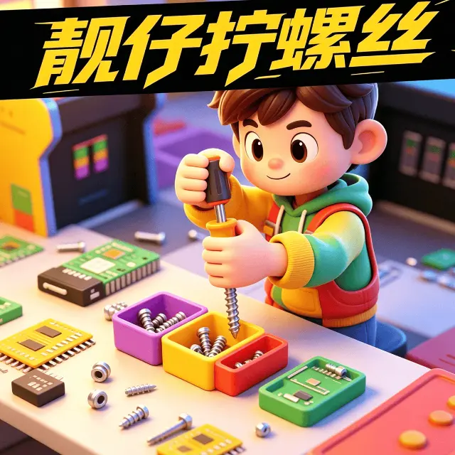 靓仔拧螺丝ICON