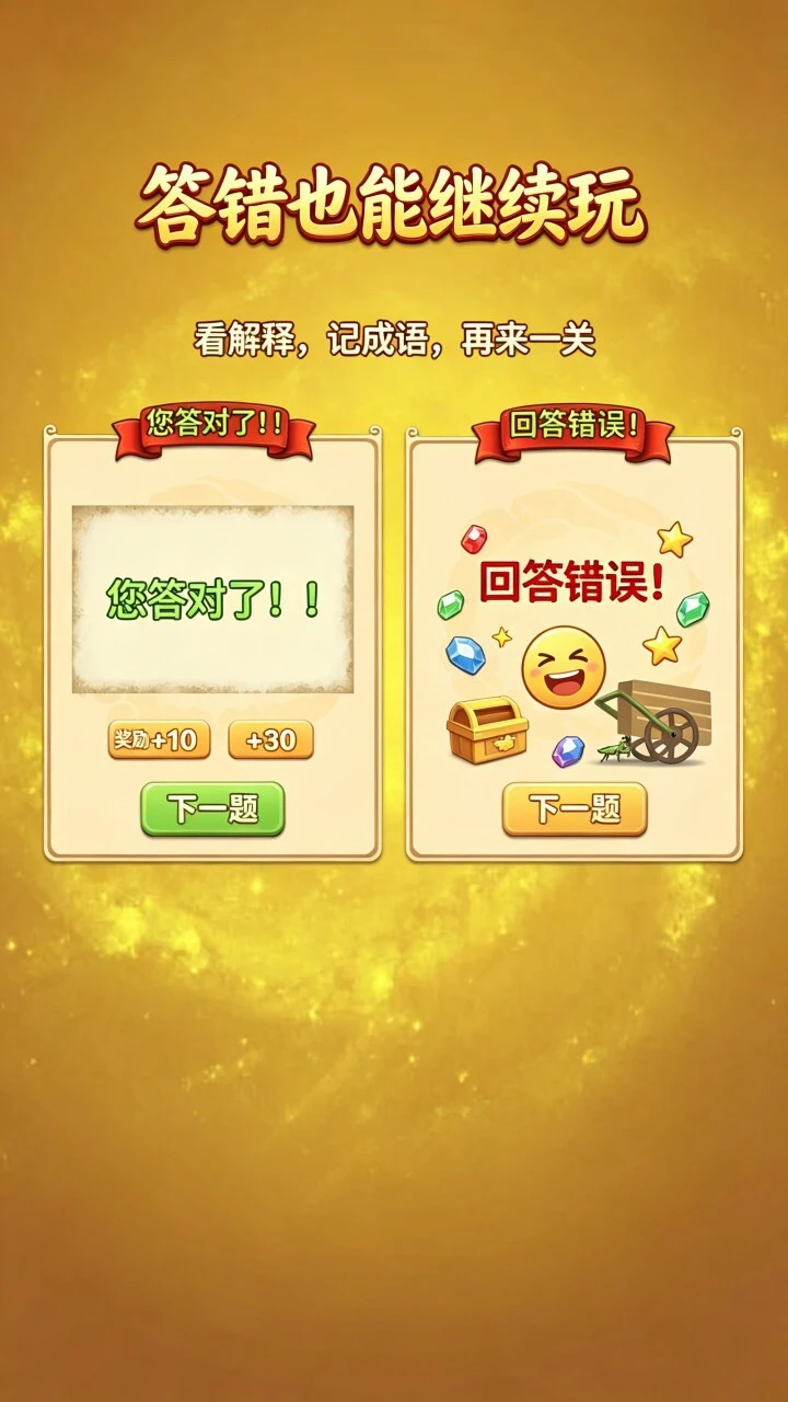 谐音梗看图猜成语_3