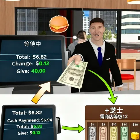 老爹汉堡店模拟器ICON