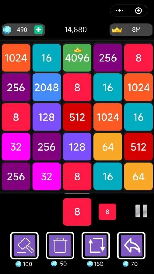 2048数字合并消除_2