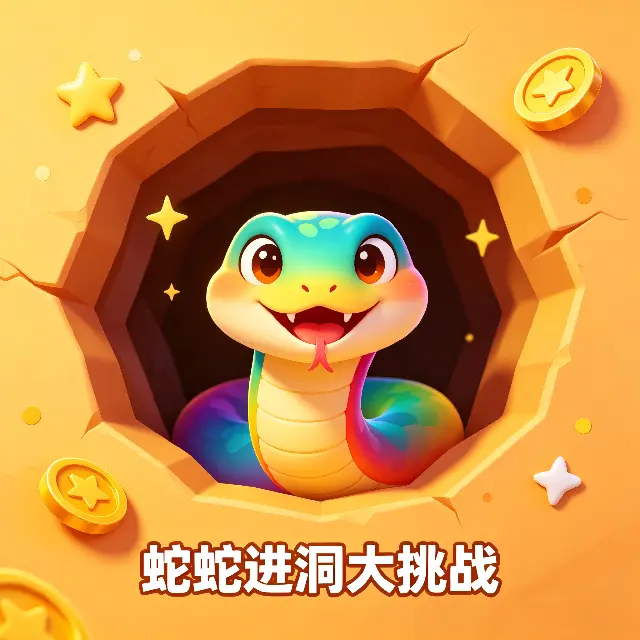 蛇蛇进洞大挑战ICON