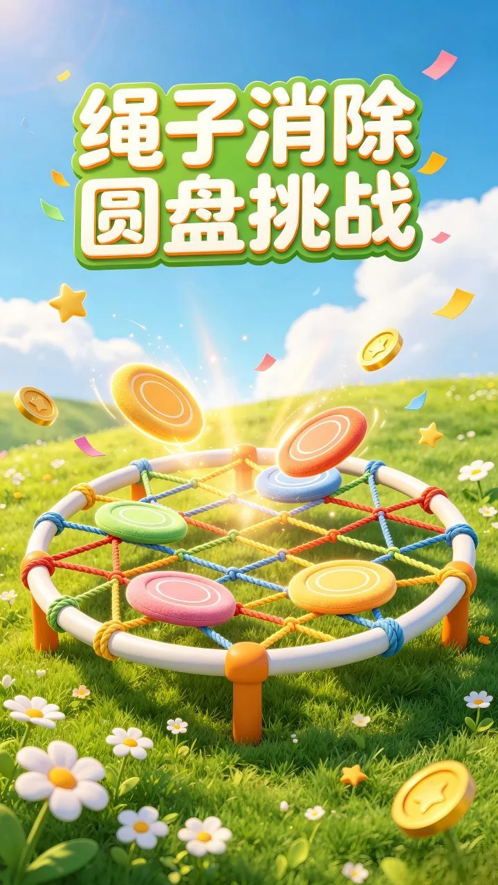 绳子消除圆盘挑战_1