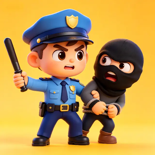 小小警察抓小偷ICON
