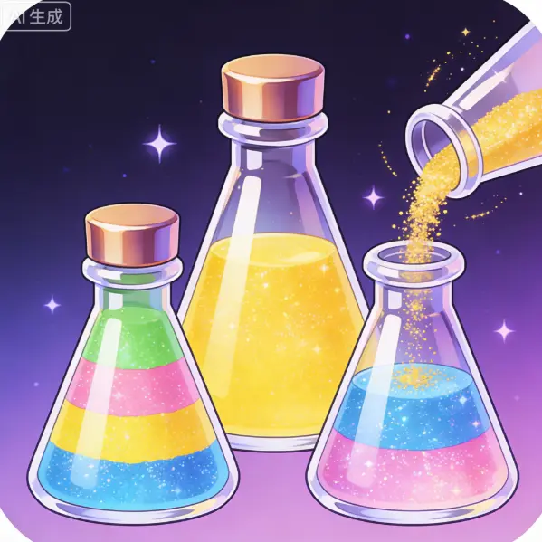 瓶子倒水消除游戏ICON