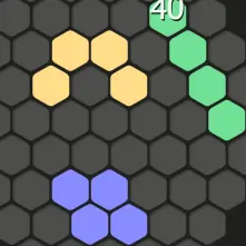 六角碎片拼图ICON