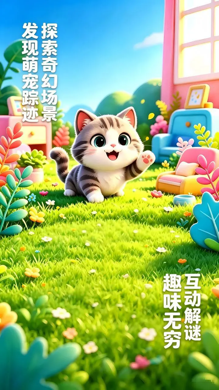 找隐藏的猫咪游戏_2