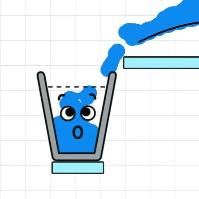 画线引水游戏ICON
