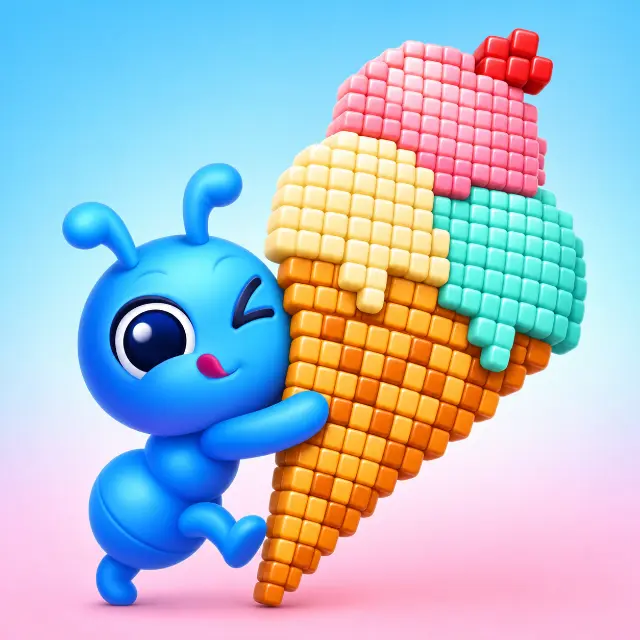 蚂蚁爱搬砖ICON