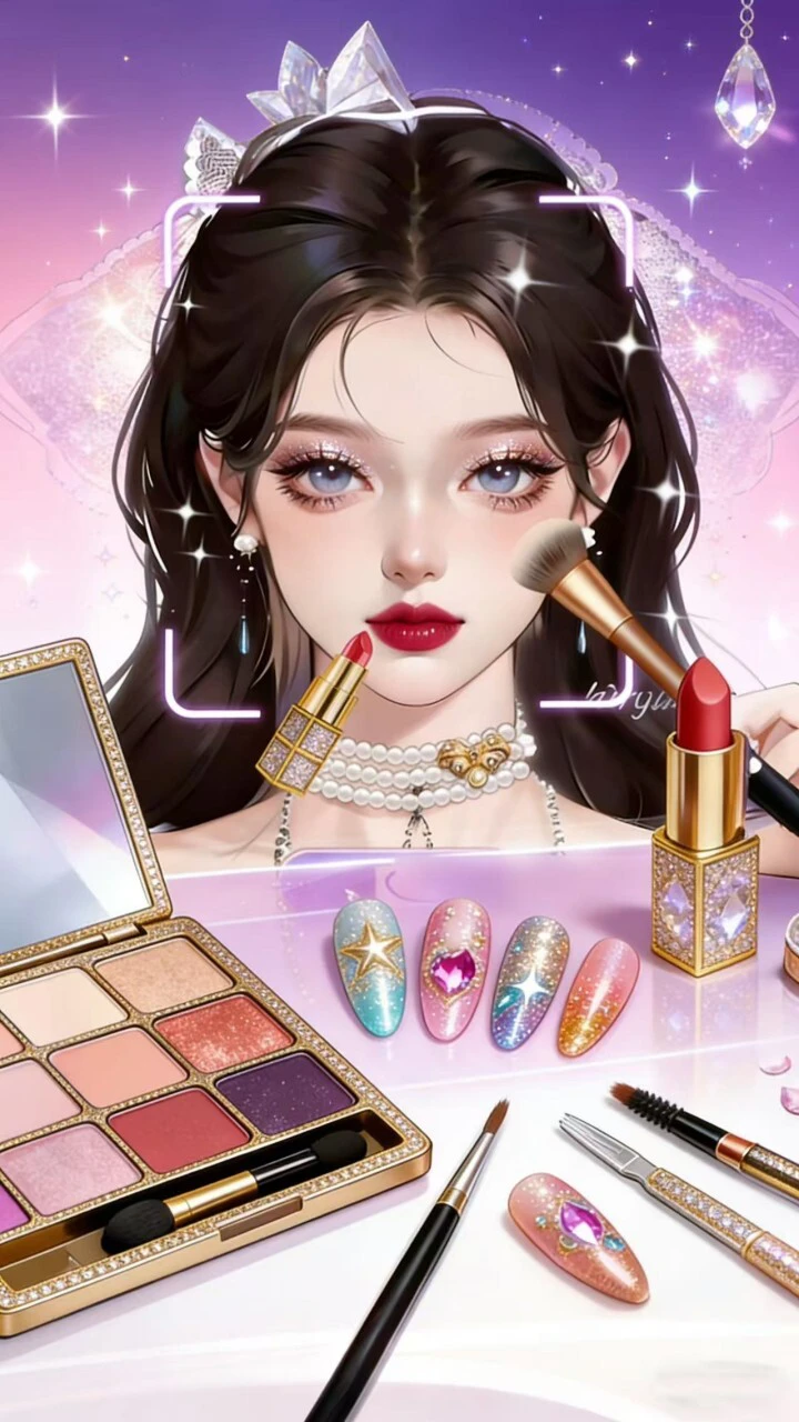 美妆美甲换装游戏_1