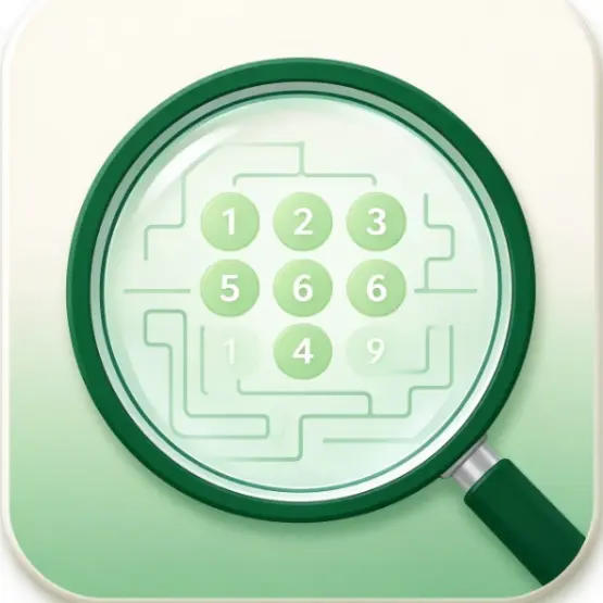 专注力益智舒尔特游戏ICON