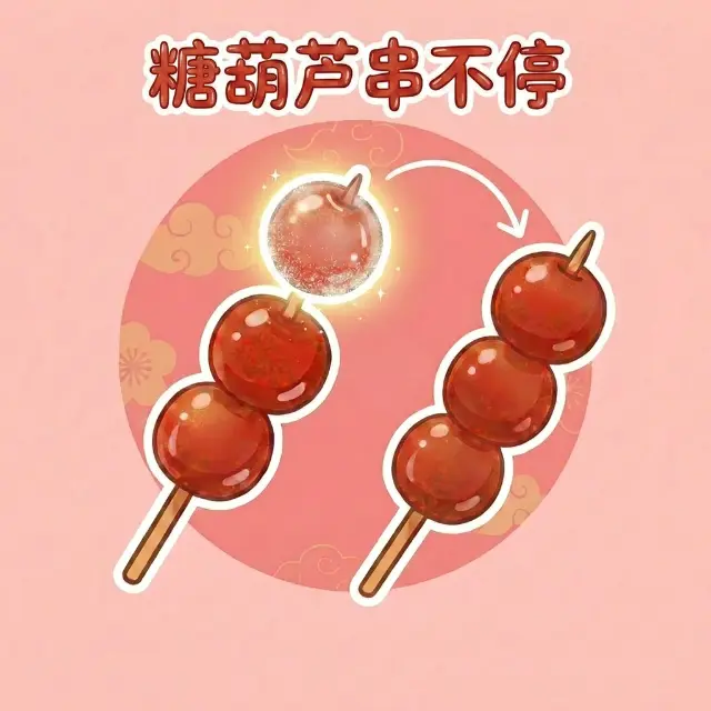 糖葫芦串不停ICON