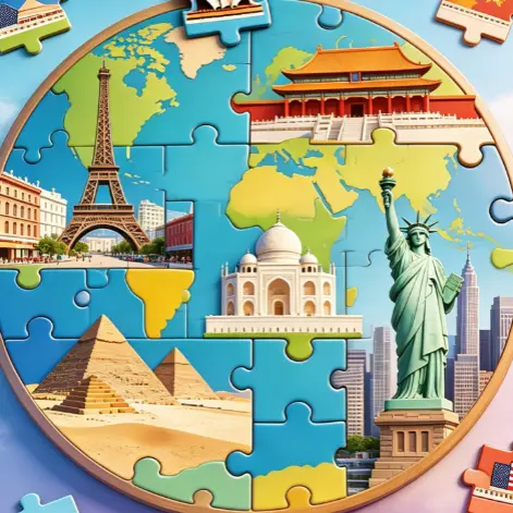 世界拼图游戏ICON