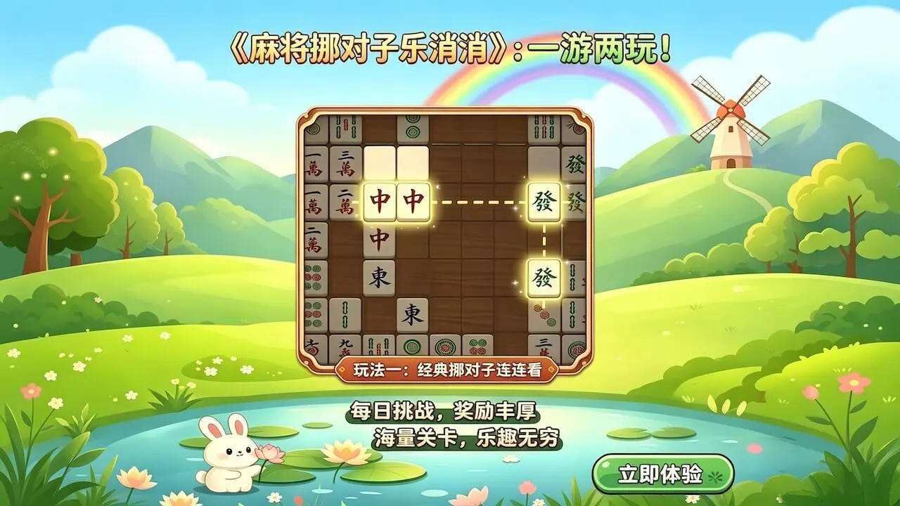 麻将挪对子乐消消_4