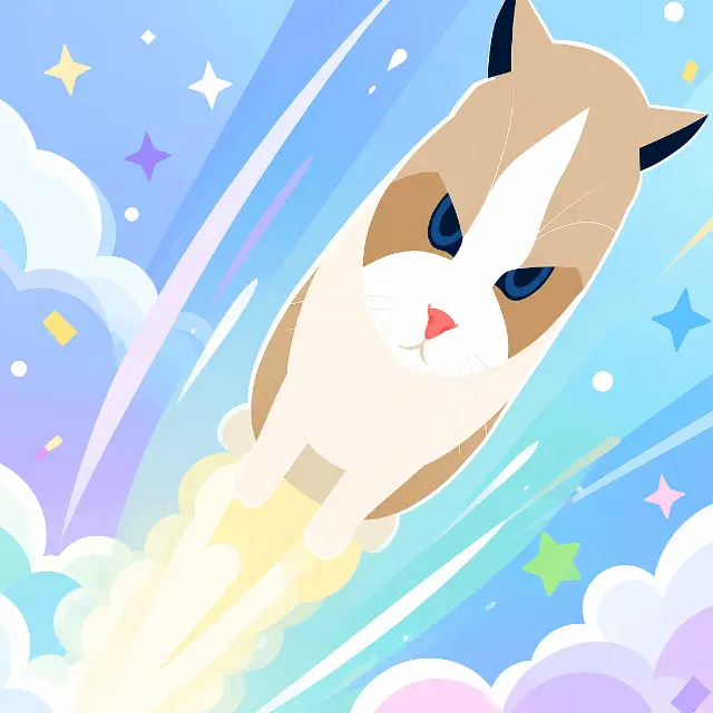 小猫往上跳ICON
