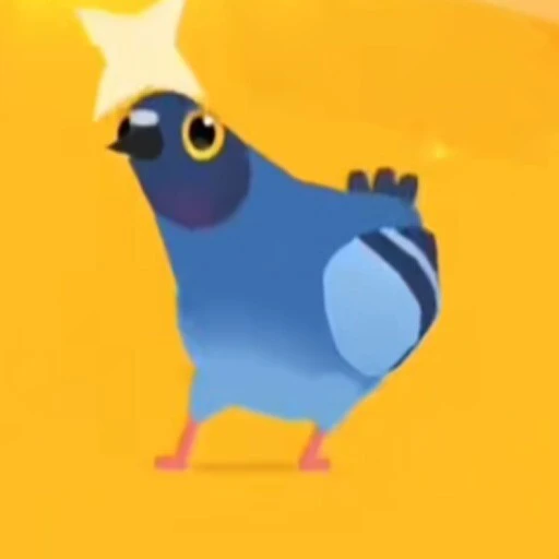 疯狂的鸽子表情ICON