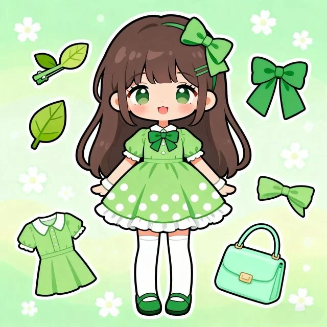 女生变身公主ICON