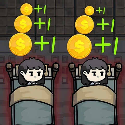 双人躺平无尽金币ICON