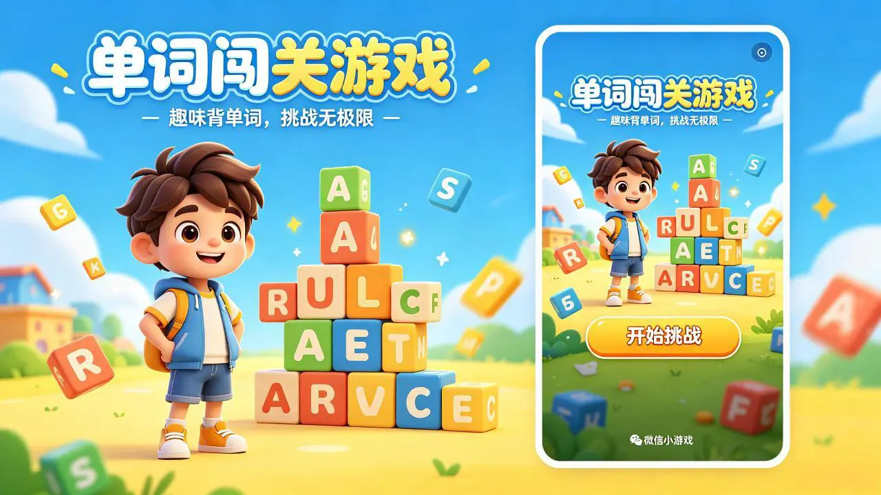 单词闯关游戏_5