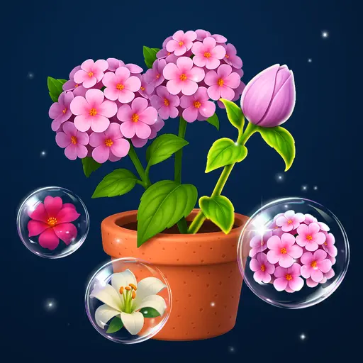 鲜花消除花朵ICON