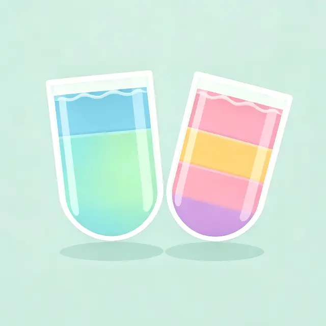 倒小瓶子ICON