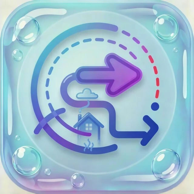 箭头快回家ICON
