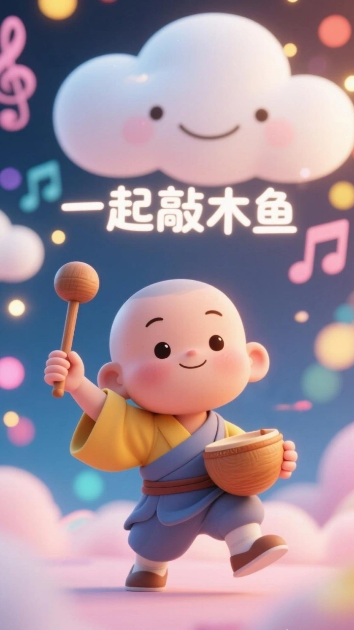 一起敲木鱼_3