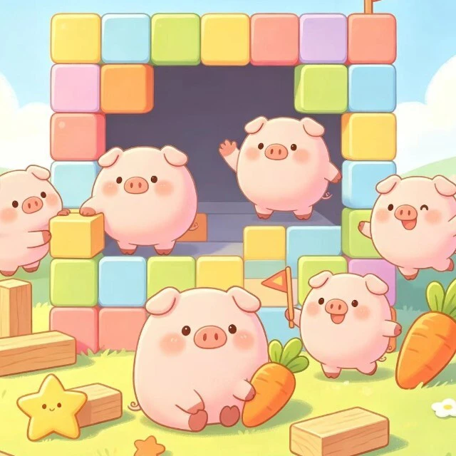 萌猪挪迷宫ICON