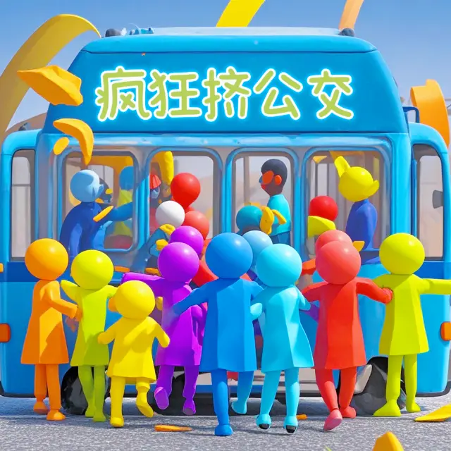 疯狂挤公交ICON