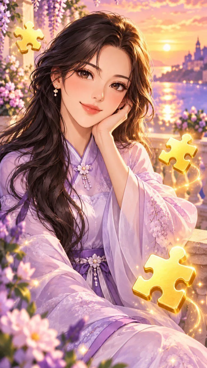 美女拼图_2