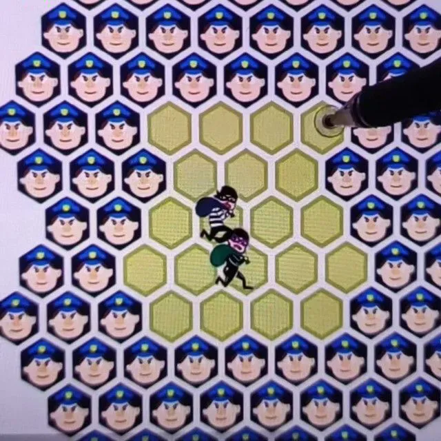 儿童警察抓小偷ICON