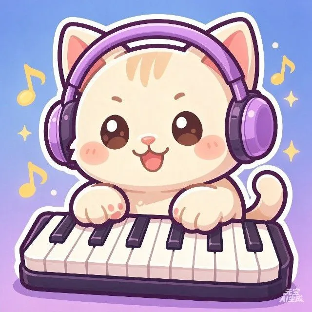 节奏钢琴喵ICON