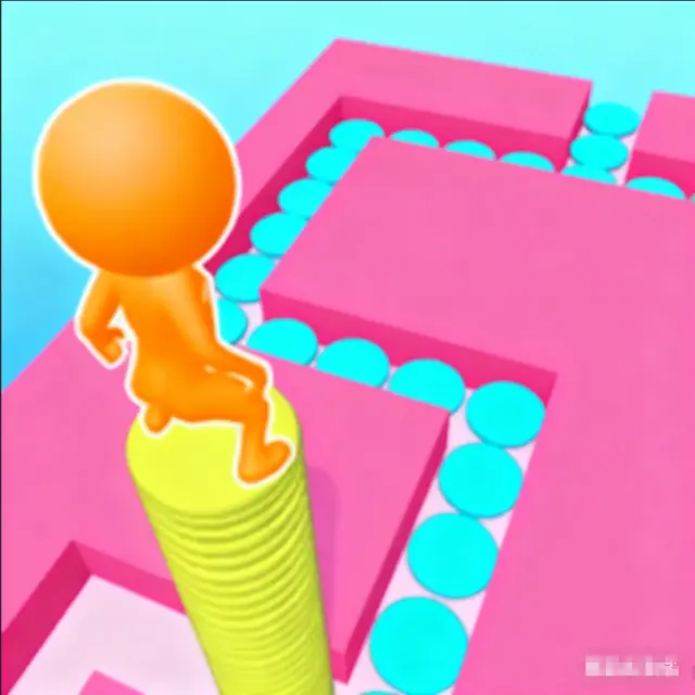 跑酷双人搭桥小游戏ICON