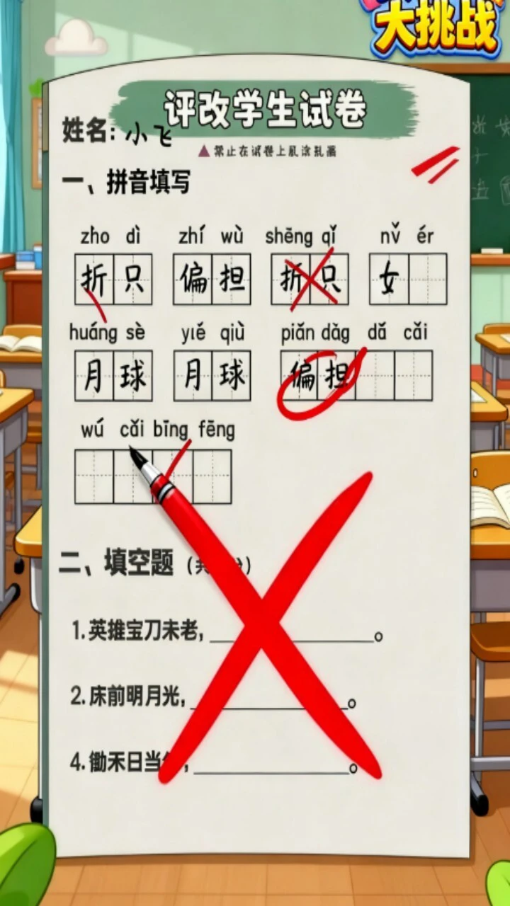 学霸改作业游戏_1
