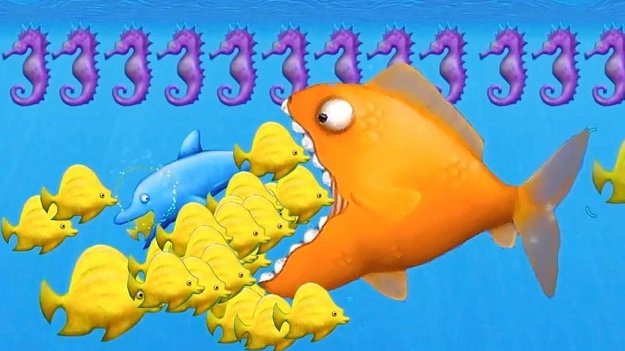 海底鱼吃鱼趣味游戏_5