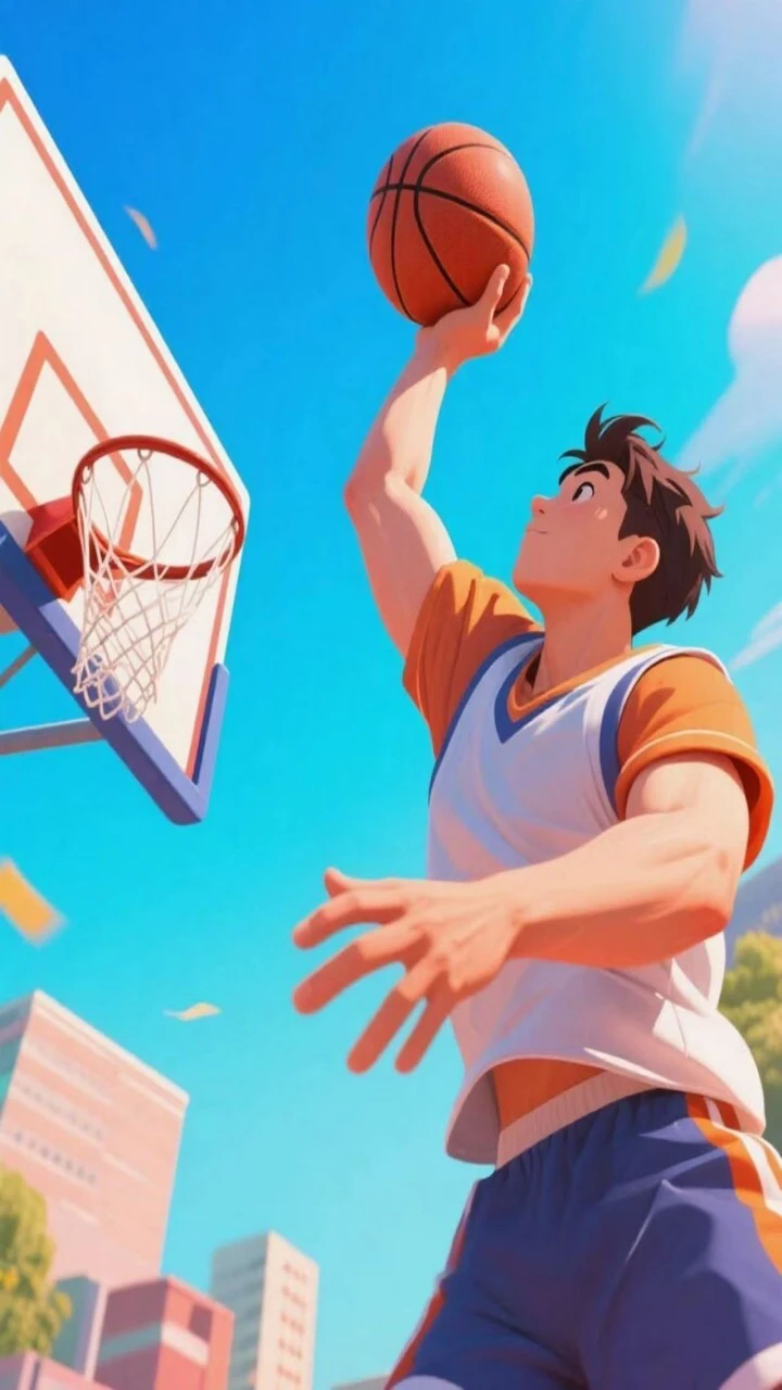 投篮篮球游戏_3