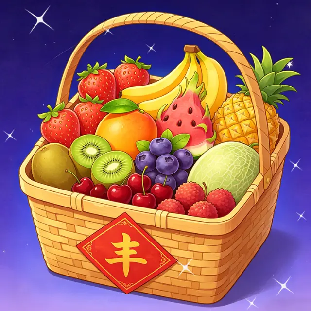 摘个满天果ICON