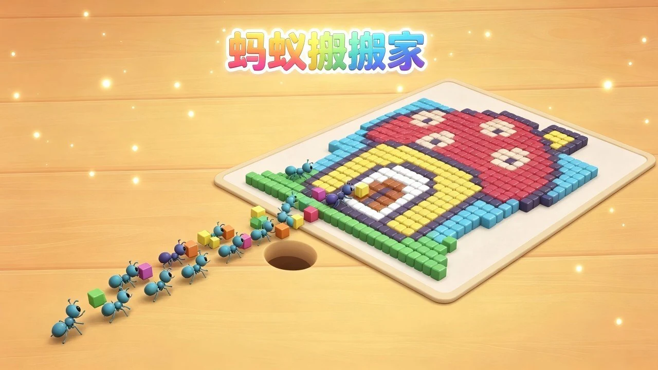 蚂蚁搬搬家_4
